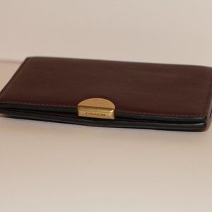 Coach Dreamer Wallet Oxblood